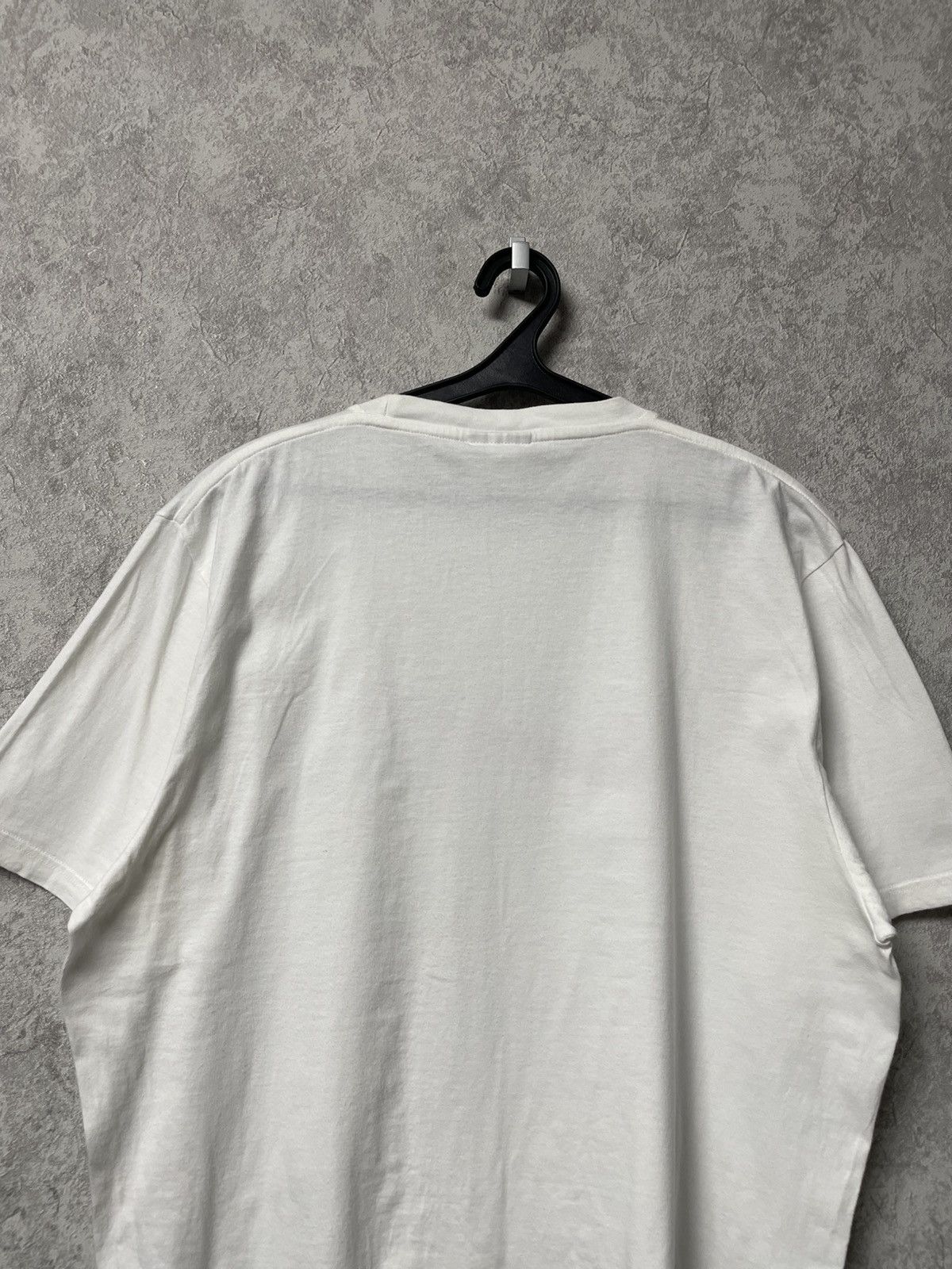 Nike Vintage Nike Big Swoosh White T-Shirt 90s Size US L / EU 52-54 / 3 - 12 Thumbnail