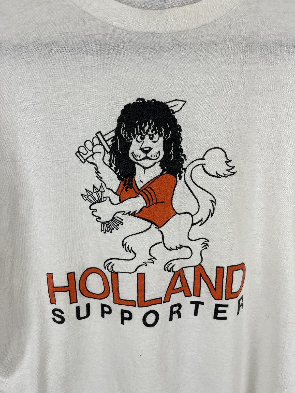 Other Holland Supporter lion big logo tee shirt Size US XL / EU 56 / 4 - 3 Thumbnail