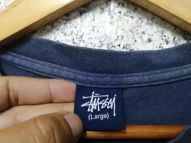 Stussy VINTAGE DISTRESSED STUSSY VERY RARE Size US L / EU 52-54 / 3 - 6 Thumbnail