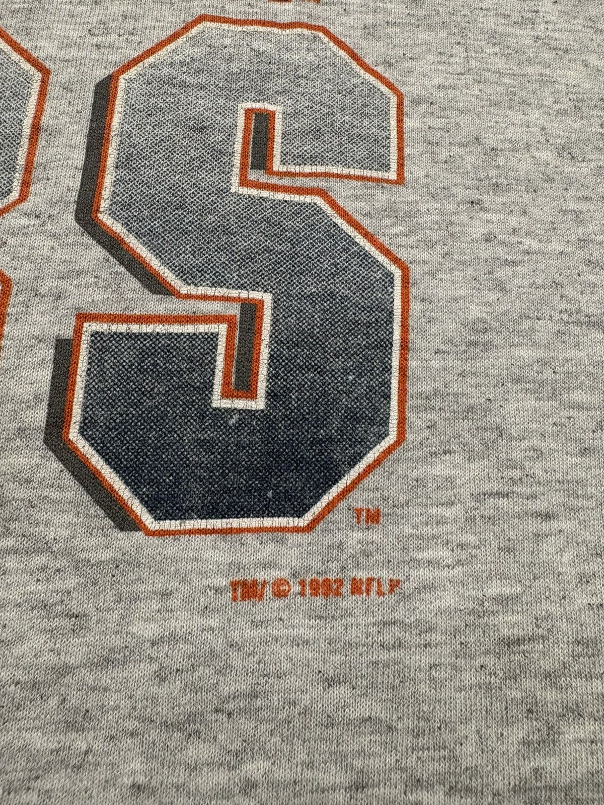 NFL 1992 Chicago Bears Jostens NFL V-Neck Tee Vintage 90s USA Size US XXL / EU 58 / 5 - 10 Thumbnail
