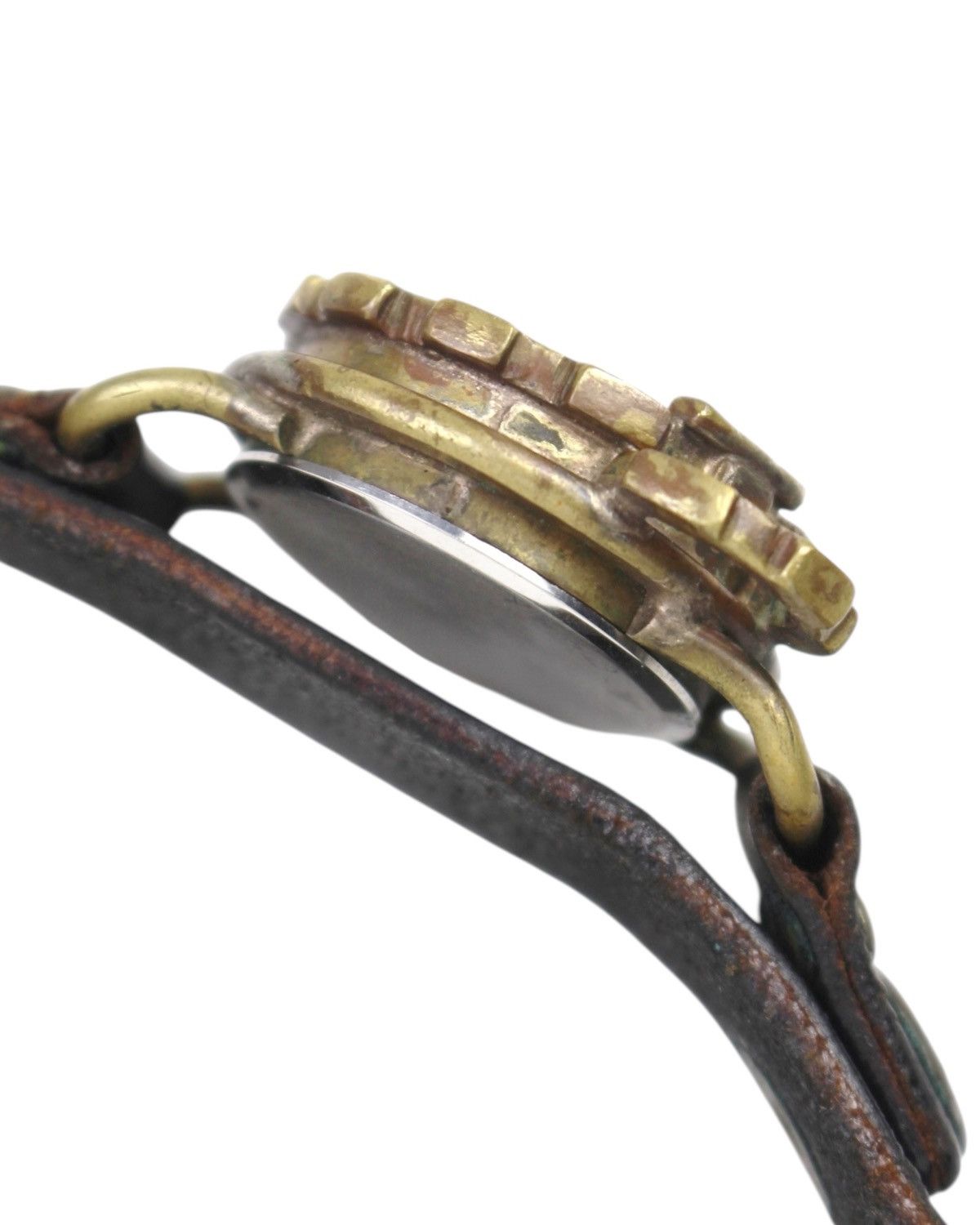 Vintage 2000S JAPANESE MADE NI:TA STEAMPUNK BRASS MECHANICAL WATCH Size ONE SIZE - 4 Thumbnail