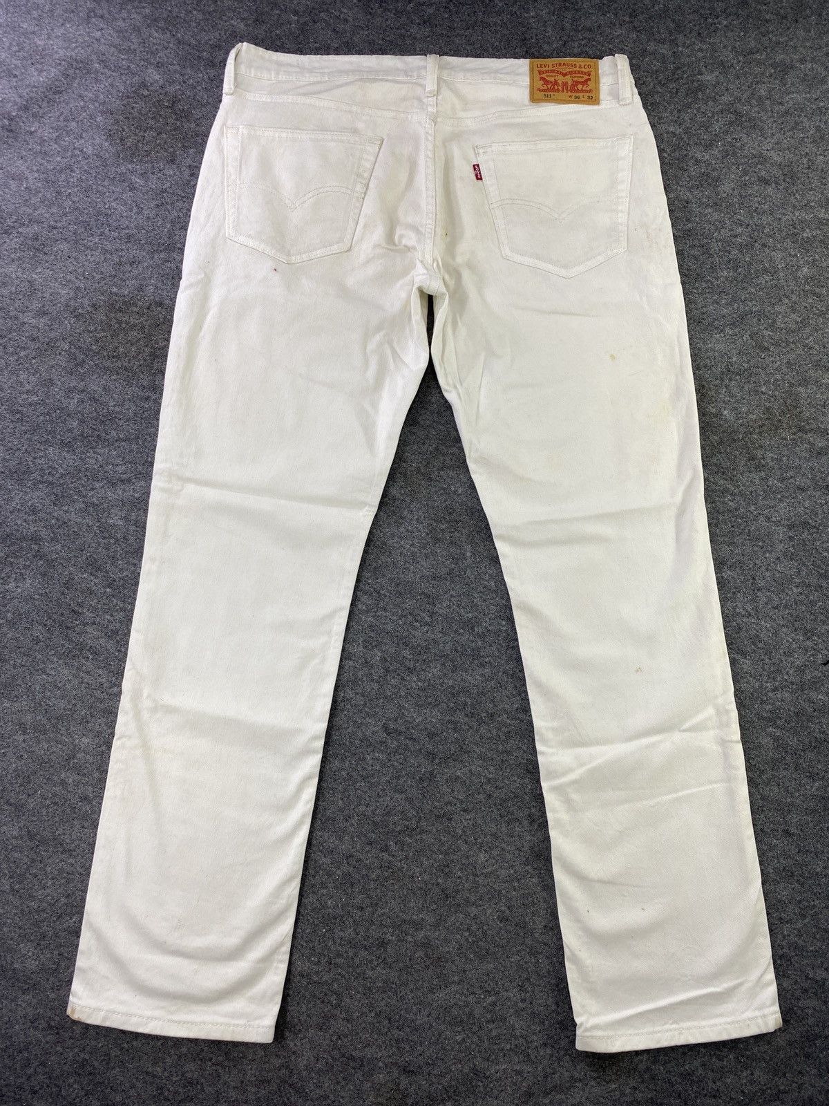 Levi's Vintage Levi's 511 Painted White Jeans - J841 Size US 37 - 2 Thumbnail