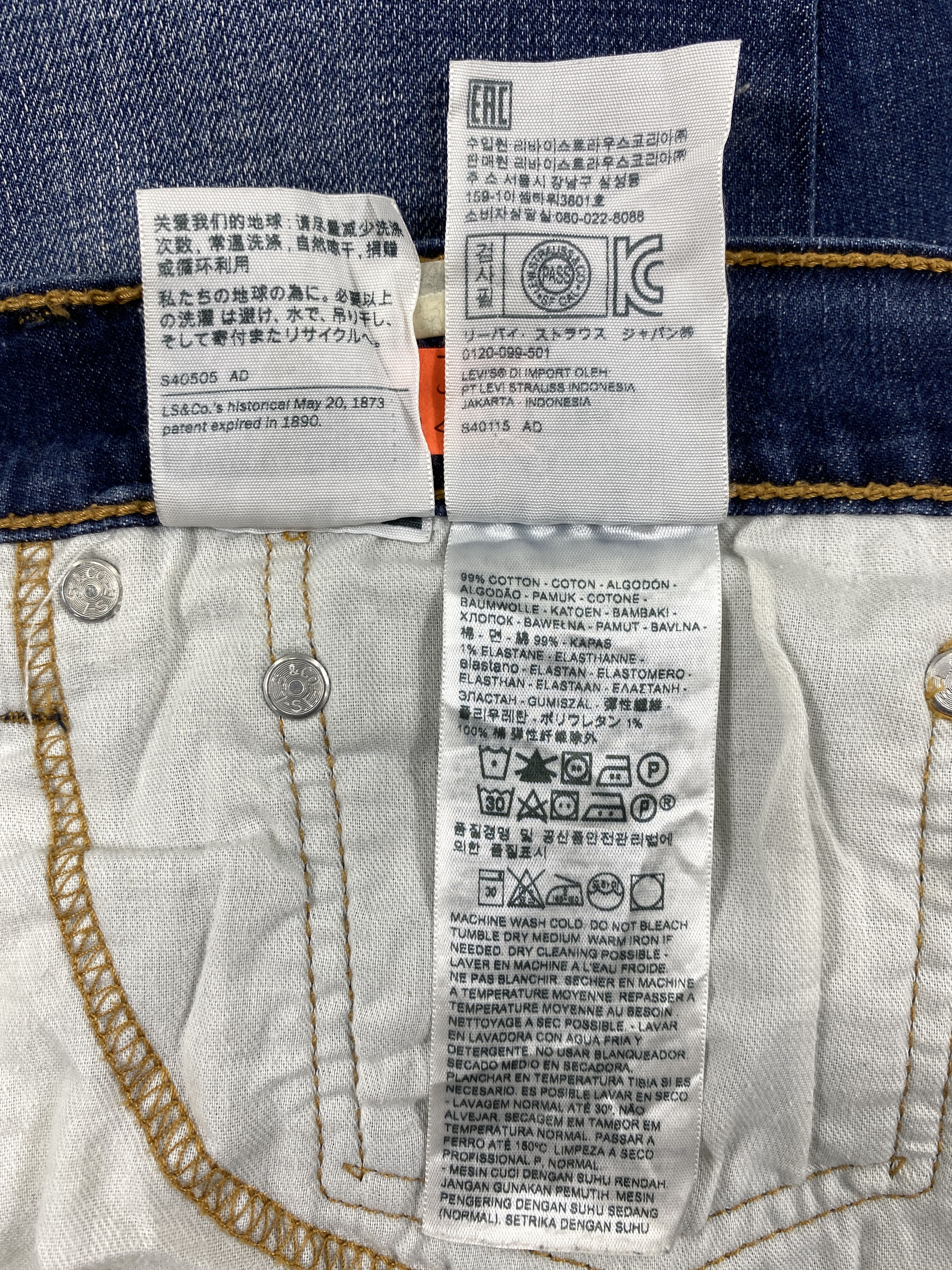 Levi's Distressed Blue Levi's 511 Jeans 36x32.5 Denim -JN1413 Size US 36 / EU 52 - 9 Thumbnail