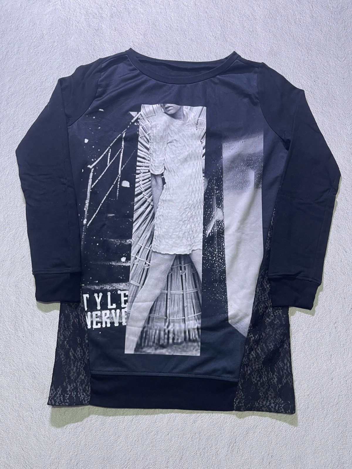 Japanese Brand Women's Y2K long sleeve t-shirt with angel wings Size M / US 6-8 / IT 42-44 - 1 Thumbnail
