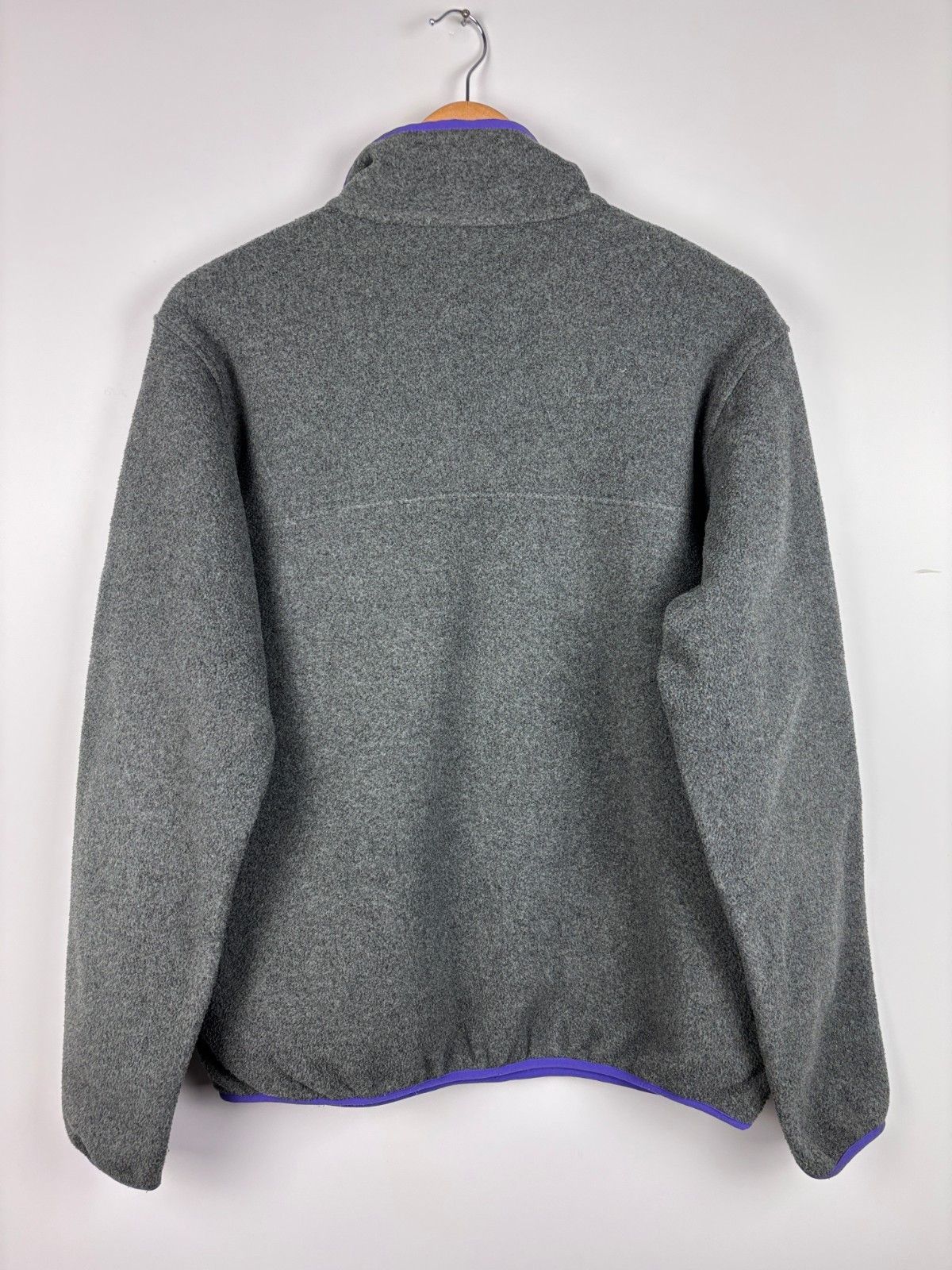 Patagonia Patagonia Synchilla Fleece Pullover Sweater Gray Purple M Size M / US 6-8 / IT 42-44 - 4 Thumbnail