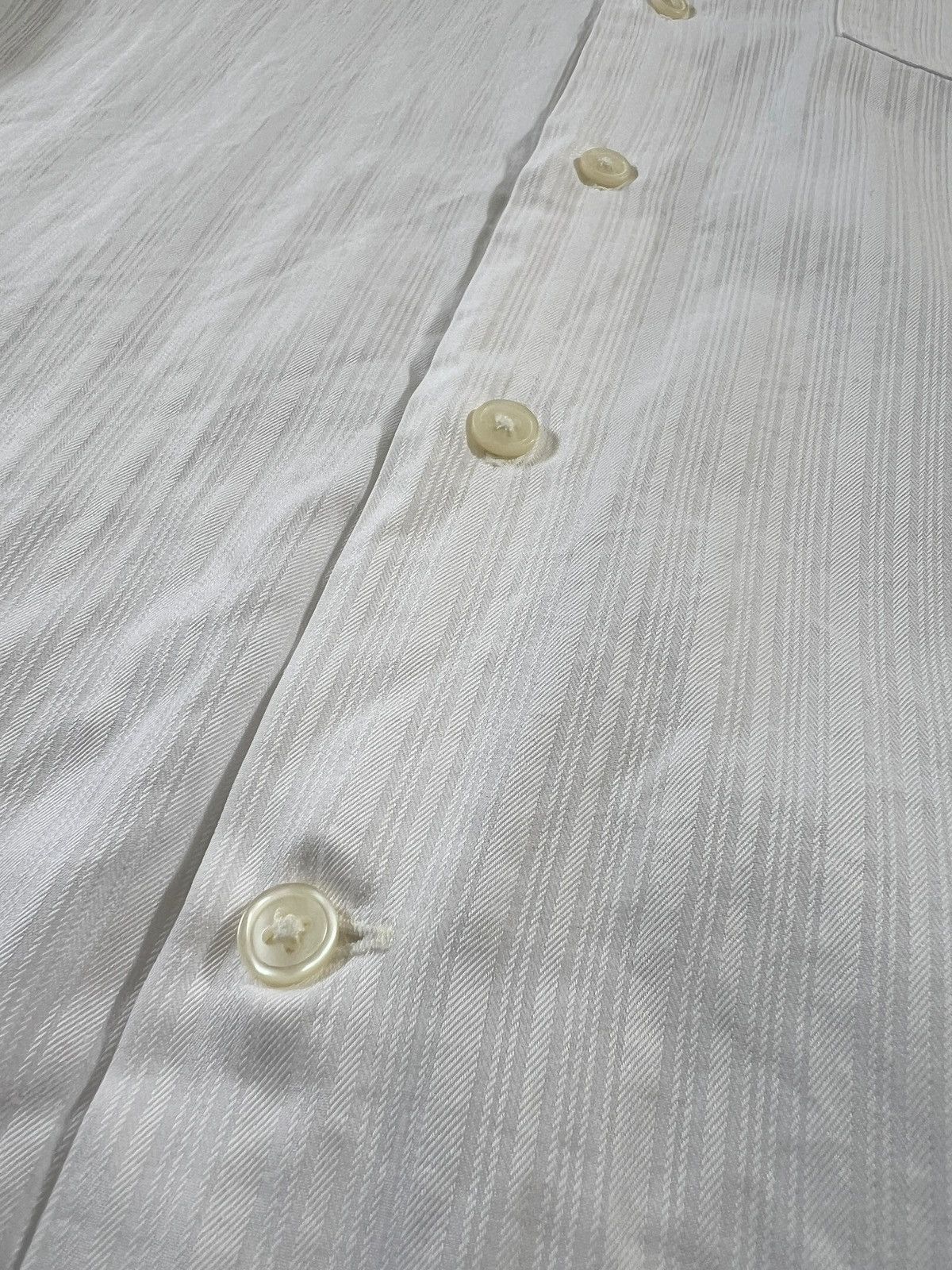 Yohji Yamamoto 1990s Yohji Yamamoto AAR Textured Lined Button Down Shirt Size US M / EU 48-50 / 2 - 5 Thumbnail