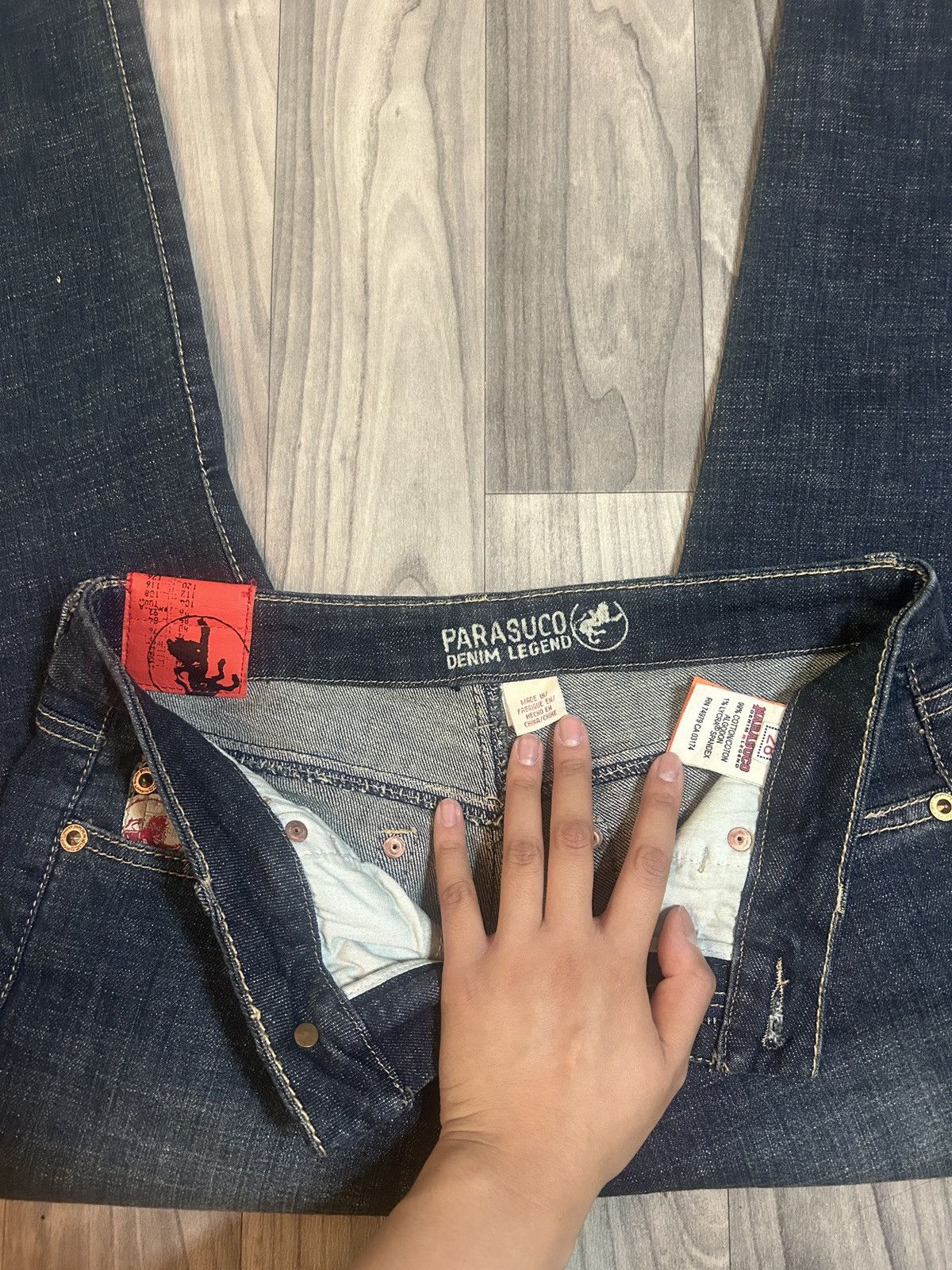 Parasuco Women’s Parasuco Skinny Jeans with a Slight Flare Size 28 Size 28" / US 6 / IT 42 - 4 Thumbnail