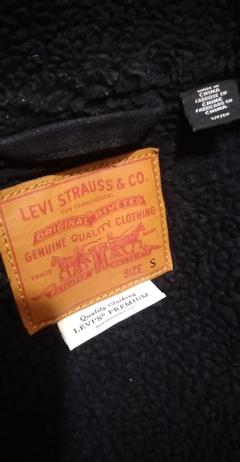 Fragment Design × Levi's Levis Mickey Mouse disney sherpa jacket Size US S / EU 44-46 / 1 - 4 Thumbnail