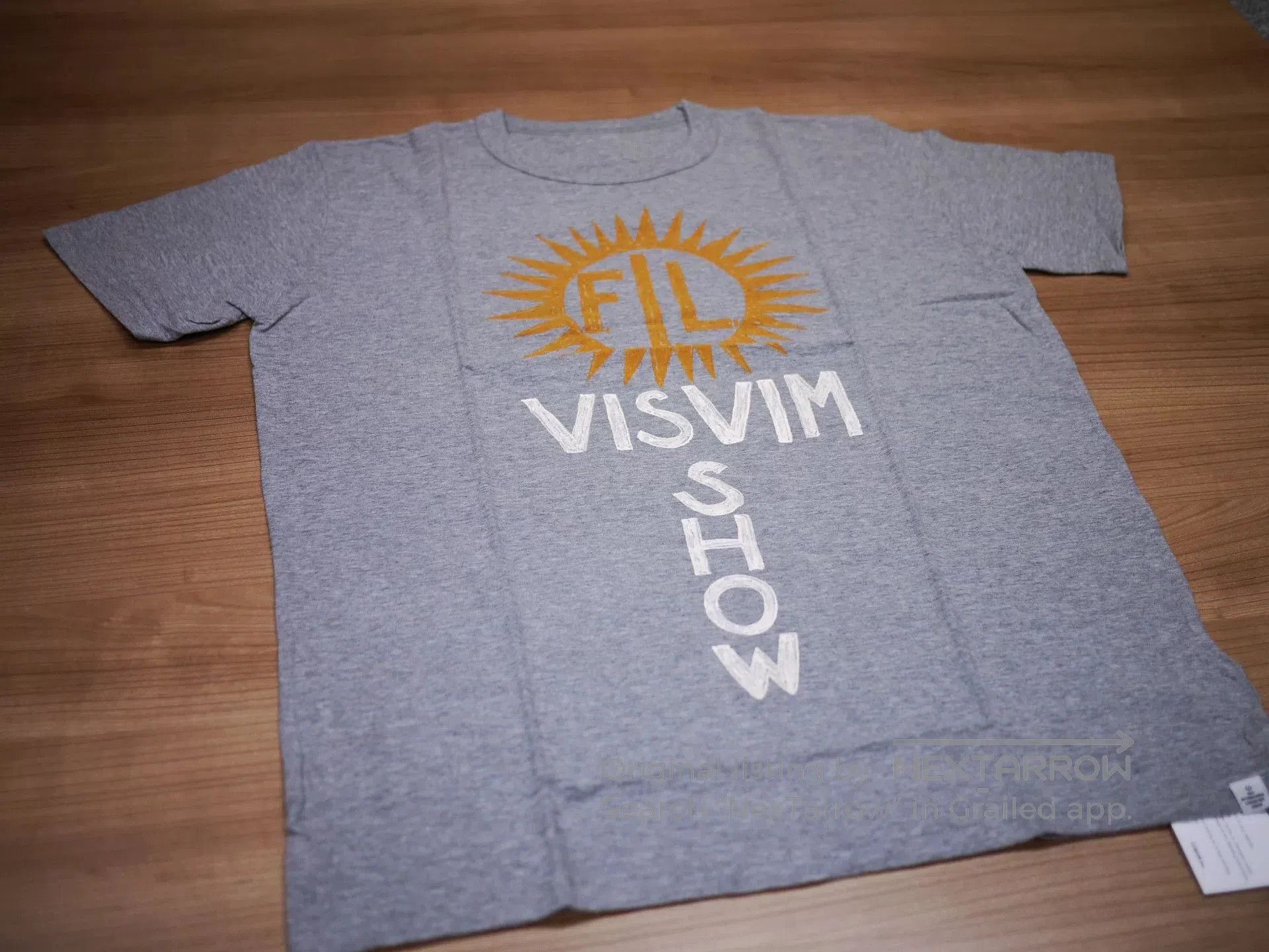 Visvim VISVIM NORROW CREW TEE Black and Grey. Size US S / EU 44-46 / 1 - 8 Thumbnail