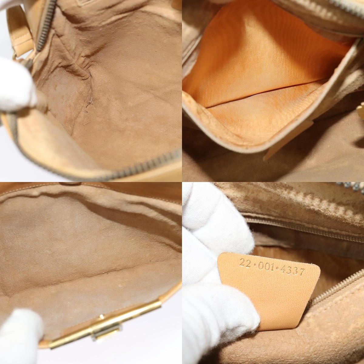 Gucci GUCCI Micro GG Supreme Shoulder Bag Pvc Beige Gold Size ONE SIZE - 12 Thumbnail