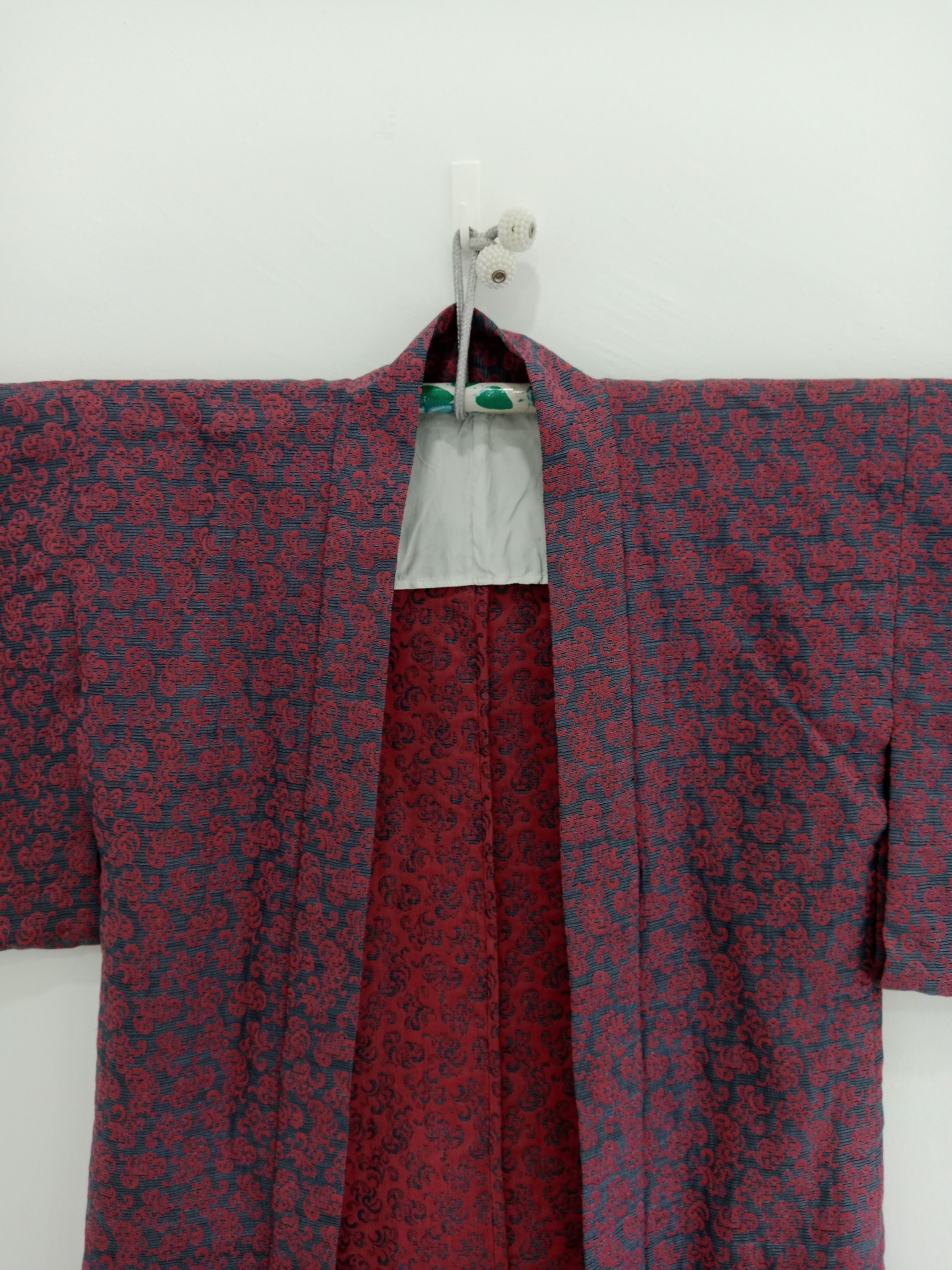 Japanese Brand Vintage Haori Kimono Nice Motif Japanese Traditional Wear Size US L / EU 52-54 / 3 - 3 Thumbnail