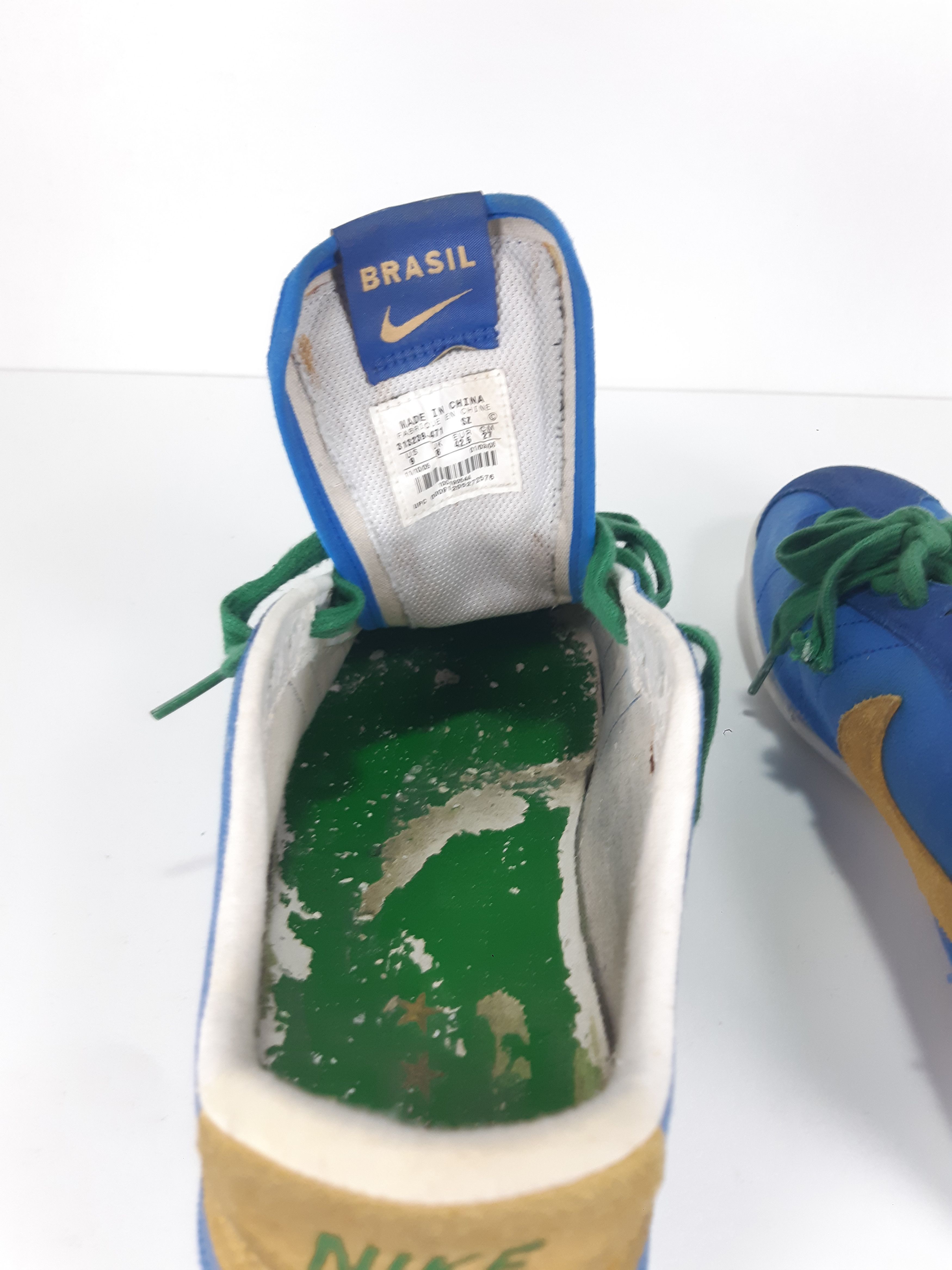 Nike NIKE 313239-471 Brasil CBF Soccer Football Futsal Shoes RARE Size US 9 / EU 42 - 9 Thumbnail