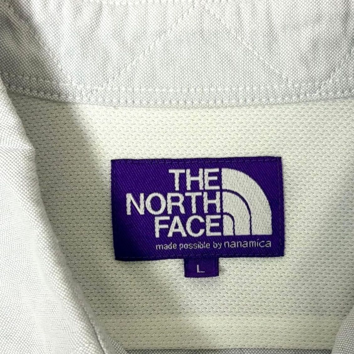 The North Face Purple Label THE NORTH FACE PURPLE LABEL Button-Down Field Shirt L Light Gray Mens Shirt Size US L / EU 52-54 / 3 - 5 Thumbnail
