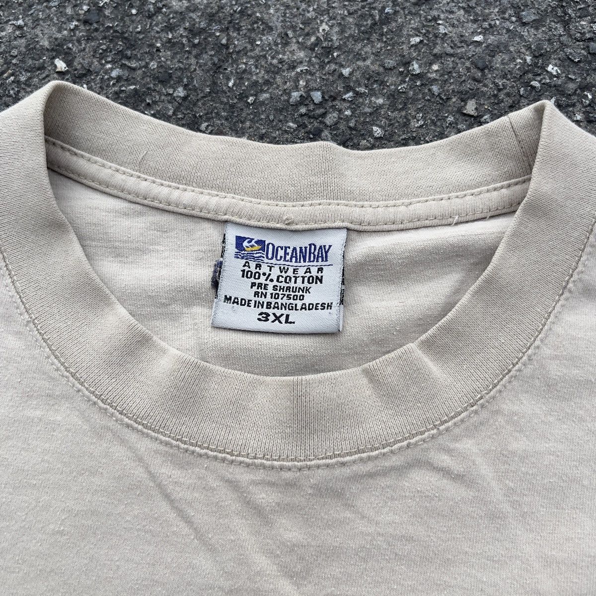 Vintage Vintage OCEANBAY ARTWEAR Faded Light Brown Long Sleeve Shirt Size US XXL / EU 58 / 5 - 6 Thumbnail