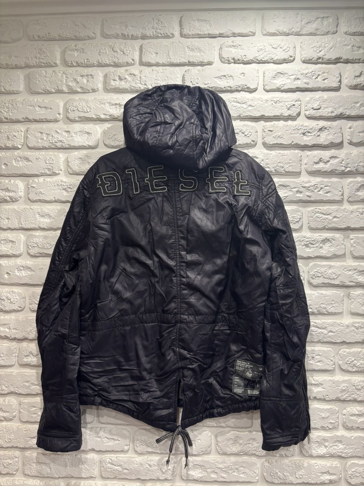 Diesel × Japanese Brand Diesel nylon jacket with hood, size S Size US S / EU 44-46 / 1 - 1 Thumbnail