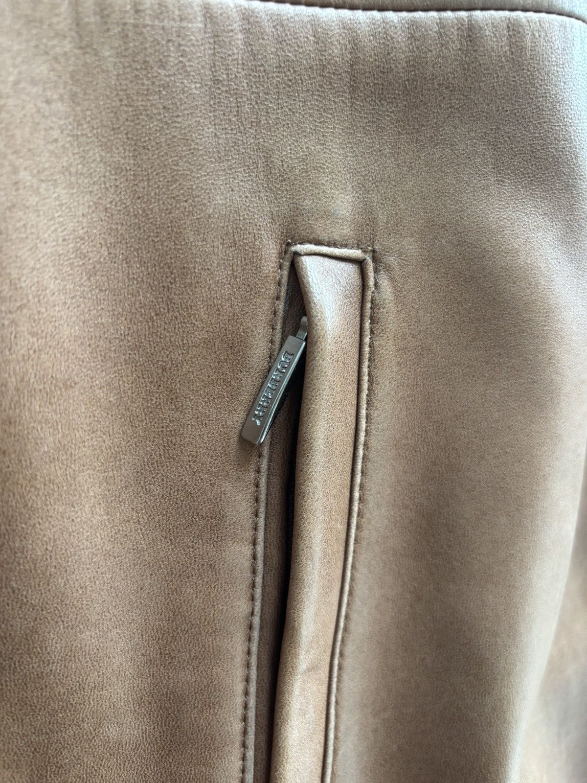 Burberry Vintage Burberry leather jacket Size XS / US 0-2 / IT 36-38 - 4 Thumbnail