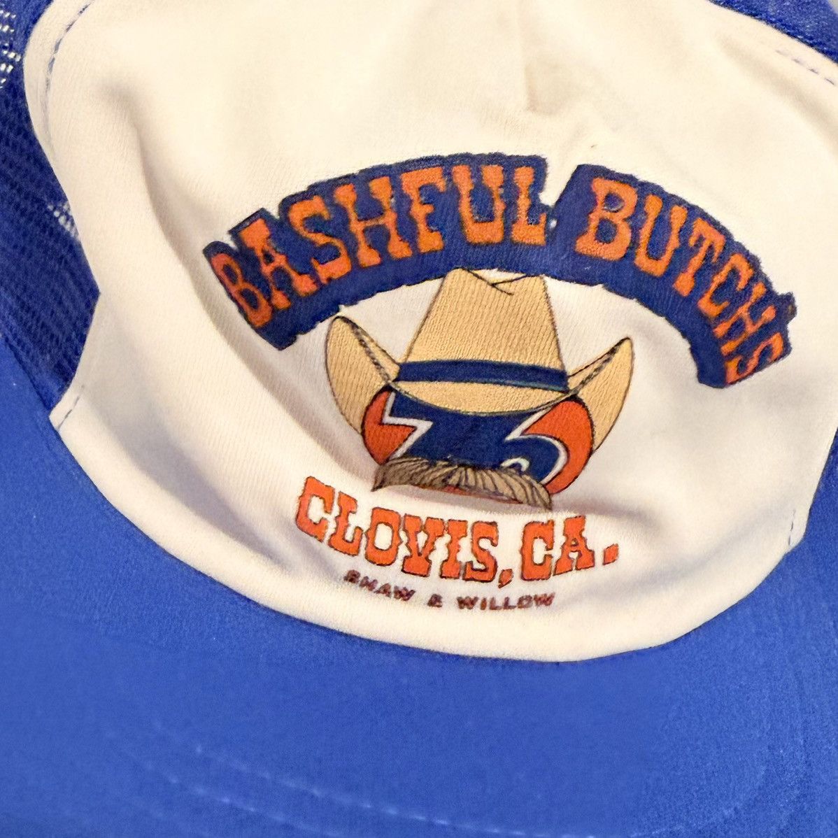 Vintage Vintave 76 Station Trucker Hat Bashful Butch Clovis Funny Size ONE SIZE - 2 Thumbnail