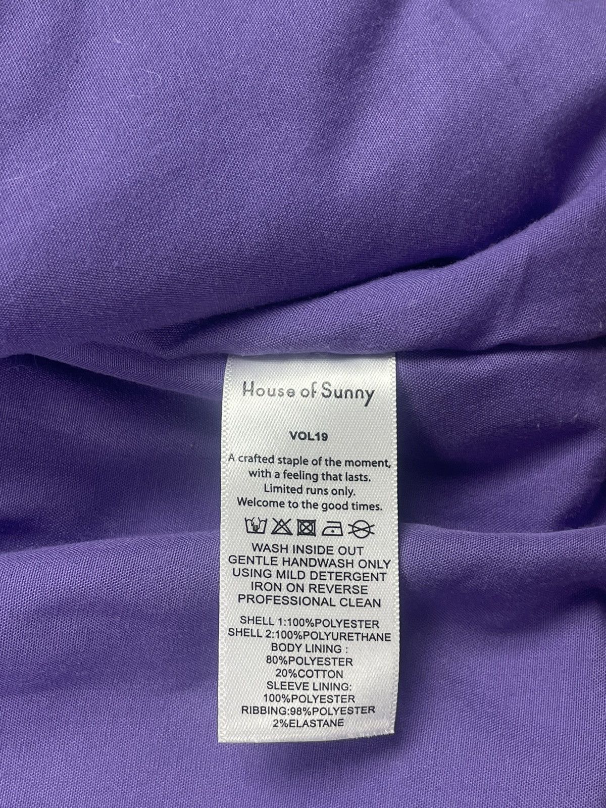 House of Sunny (Women’s) House of Sunny L – Purple Bomber Jacket Streetwear Size L / US 10 / IT 46 - 5 Thumbnail