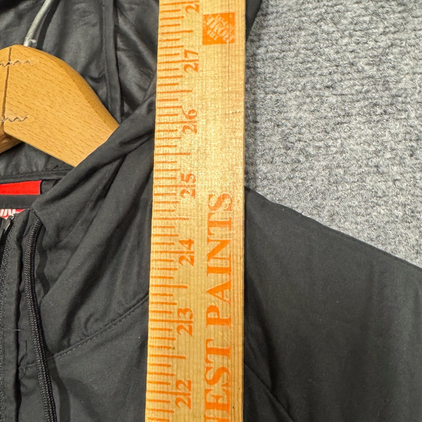 Nike Nike Jacket Coat Women's Medium Full Zip Stained Windbreaker Black Size M / US 6-8 / IT 42-44 - 5 Thumbnail