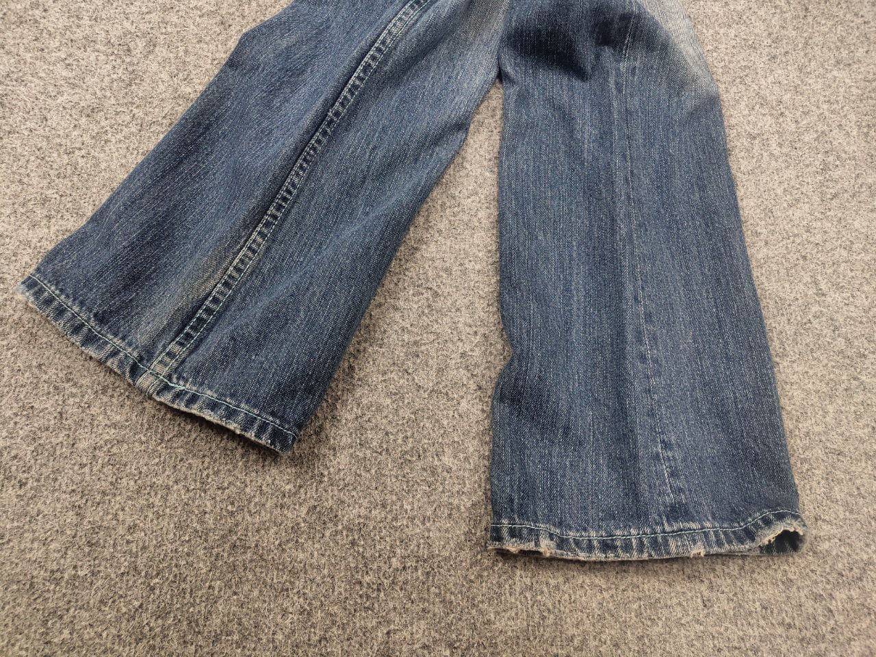 Japanese Brand Vintage Y2K Japan hysteric glamour Low-rise Flared Jeans Size 27" / US 4 / IT 40 - 6 Thumbnail