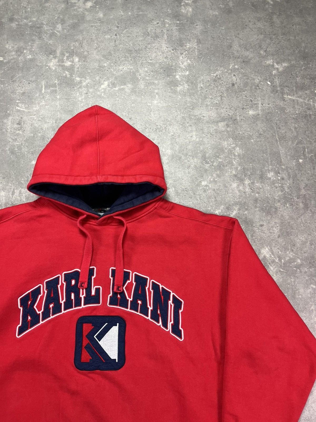 Karl Kani Karl Kani Jeans Big Logo Baggy Boxy Rare Hoodie XL XXL Size US XL / EU 56 / 4 - 4 Thumbnail