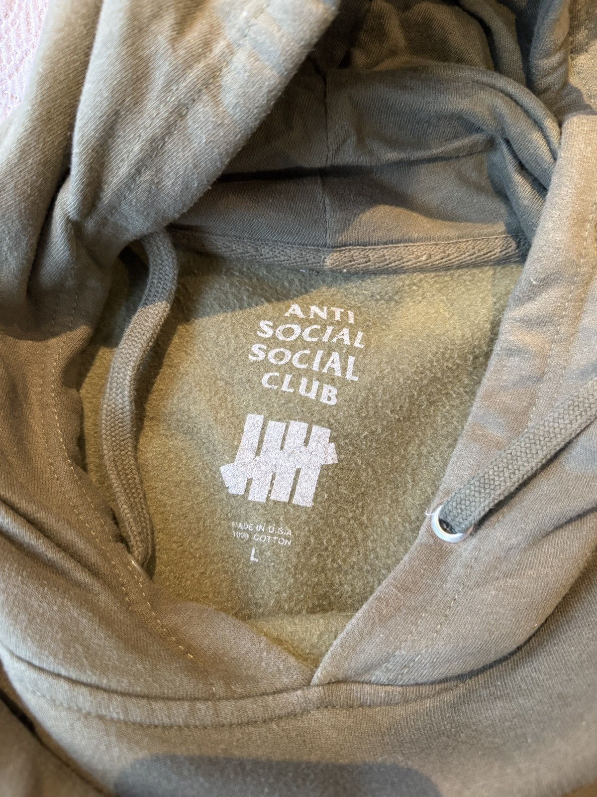 Anti Social Social Club × Undefeated ASSC x Undefeated hoodie Size US L / EU 52-54 / 3 - 4 Thumbnail