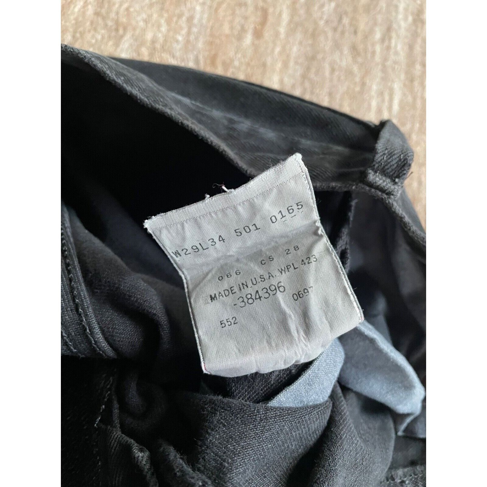 Jean Levi's USA Made Vintage 90s Denim Jeans 8184AC Size US 29 - 6 Thumbnail