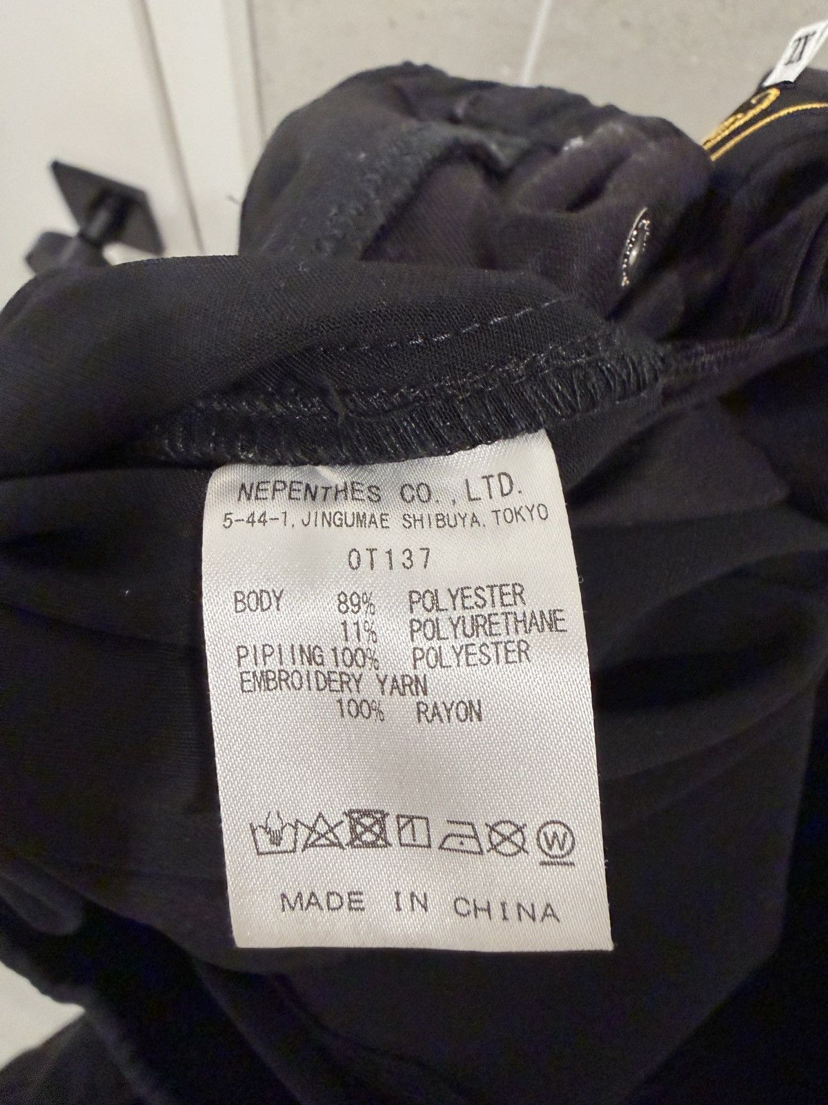 Needles Needles Black Piping Cowboy Lounge Pants Size US 38 / EU 54 - 3 Thumbnail