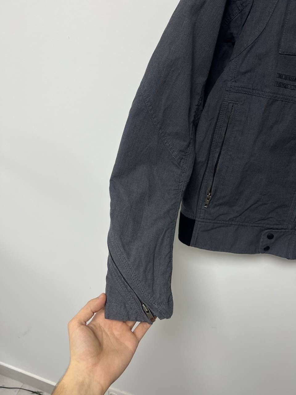Diesel Vintage Diesel Bomber Jacket Multi Pocket Avangard Style XXL Size US XXL / EU 58 / 5 - 12 Thumbnail