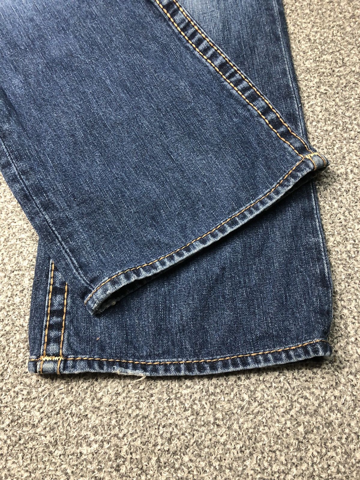 Japanese Brand × True Religion × Vintage Vintage Faded Blue True Religion Ella Rainbow Flare Jeans Size 30" / US 8 / IT 44 - 19 Thumbnail