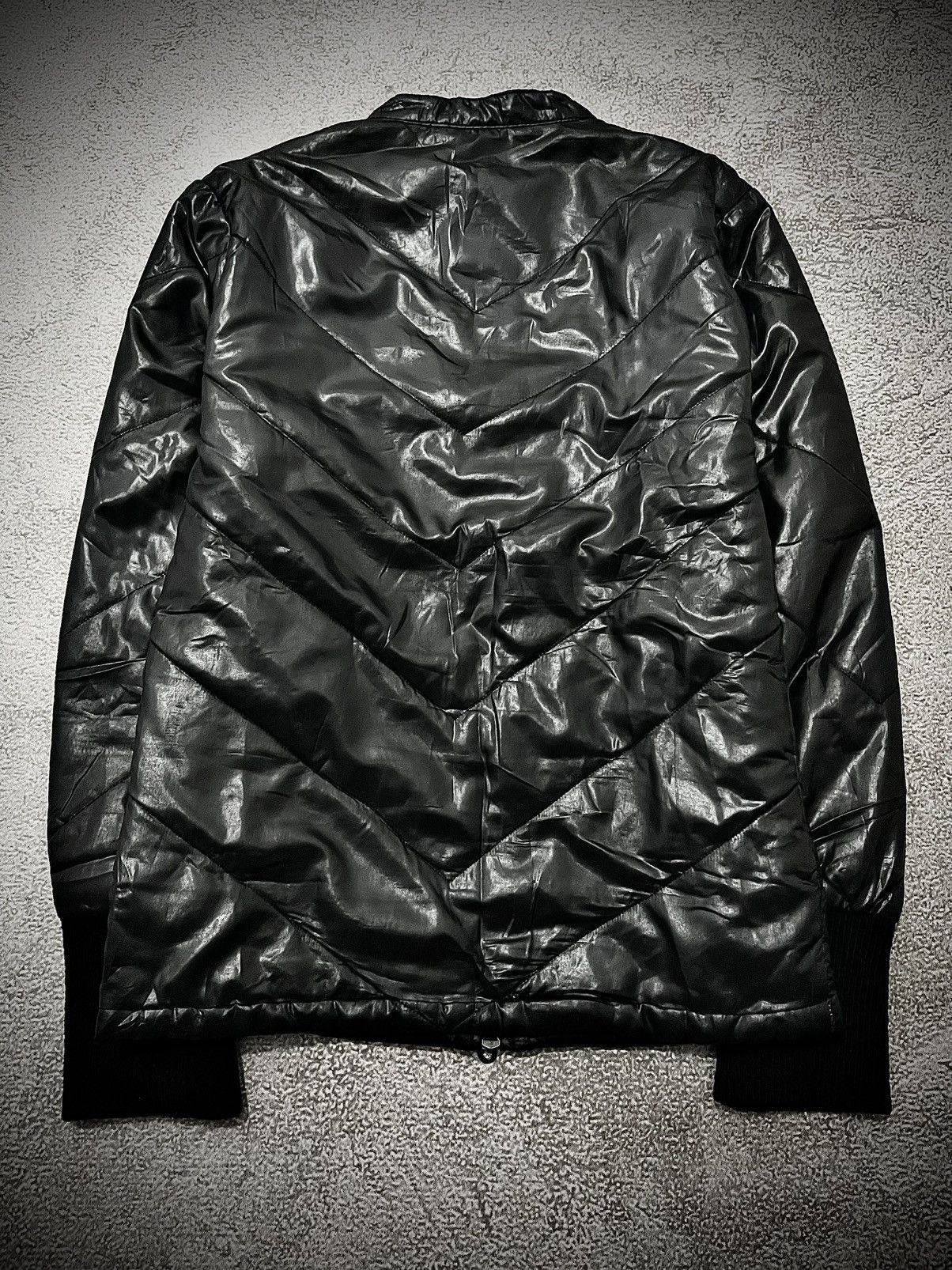 GOSTAR DE FUGA 2000s Fuga Multi Pocket Puffer Biker Jacket Size US M / EU 48-50 / 2 - 5 Thumbnail