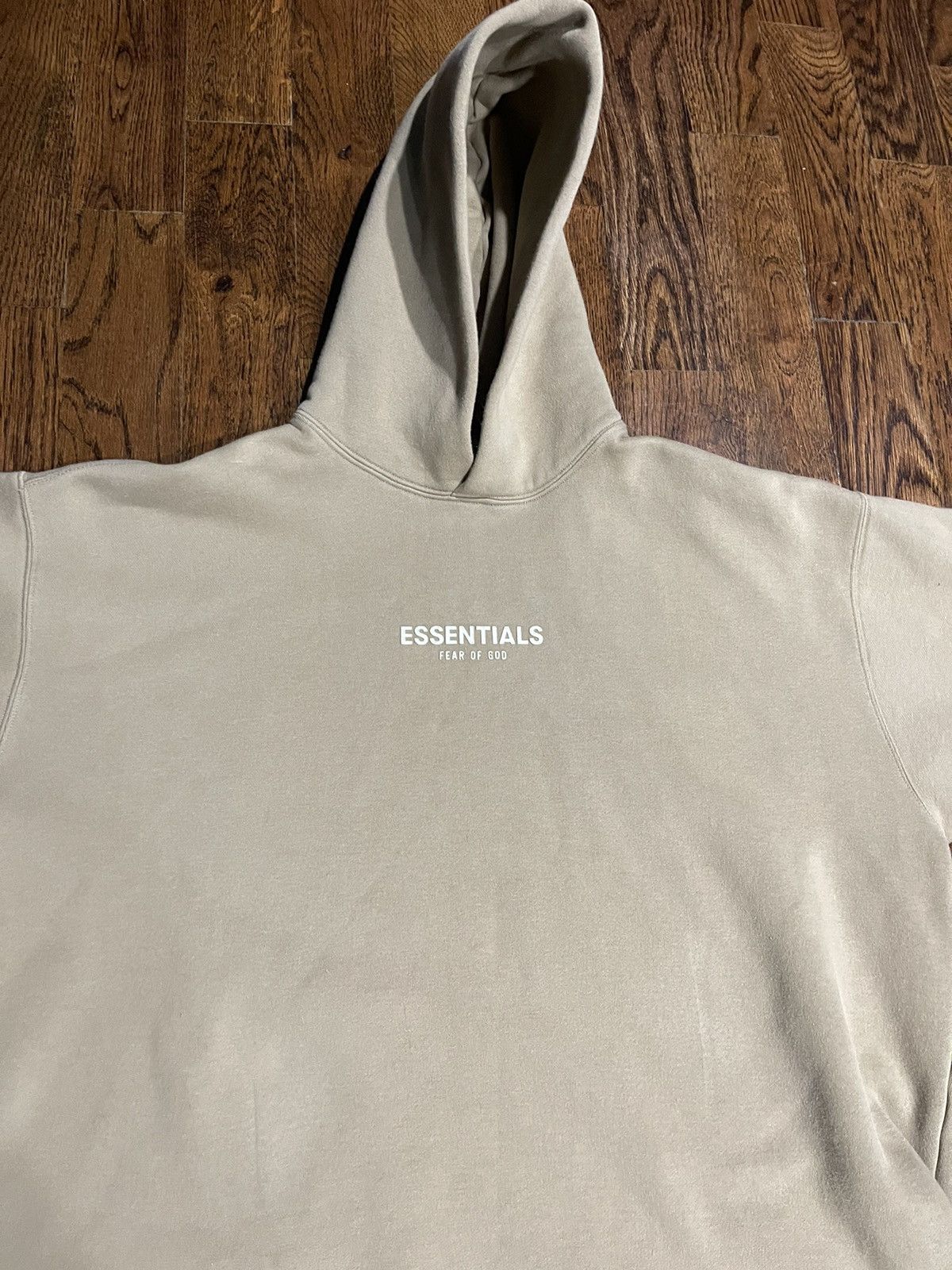 Essentials × Fear of God Beige Hoodie Size US S / EU 44-46 / 1 - 1 Thumbnail