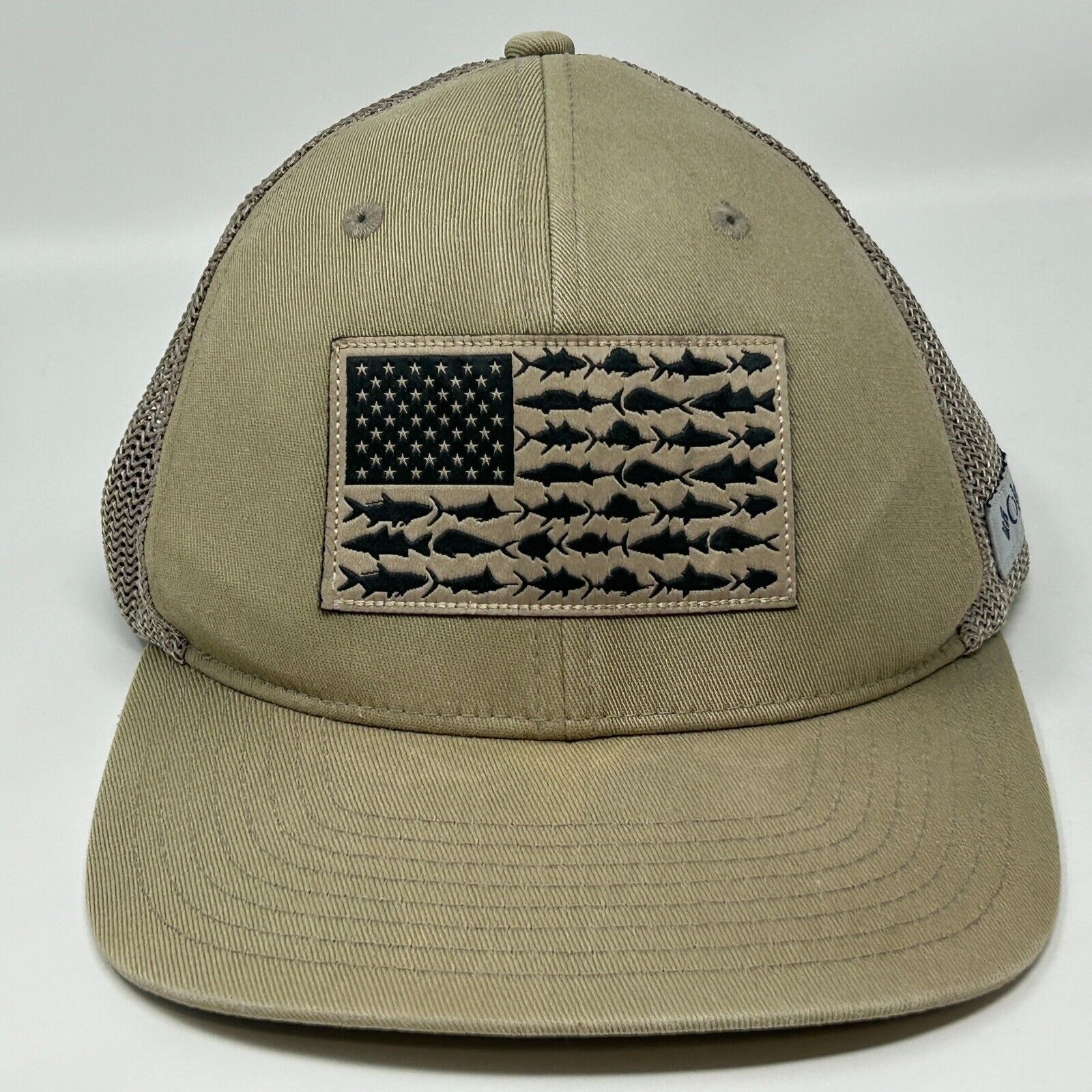 Columbia Columbia PFG Trucker Hat Baseball Cap Beige FlexFit S-M Size ONE SIZE - 1 Thumbnail