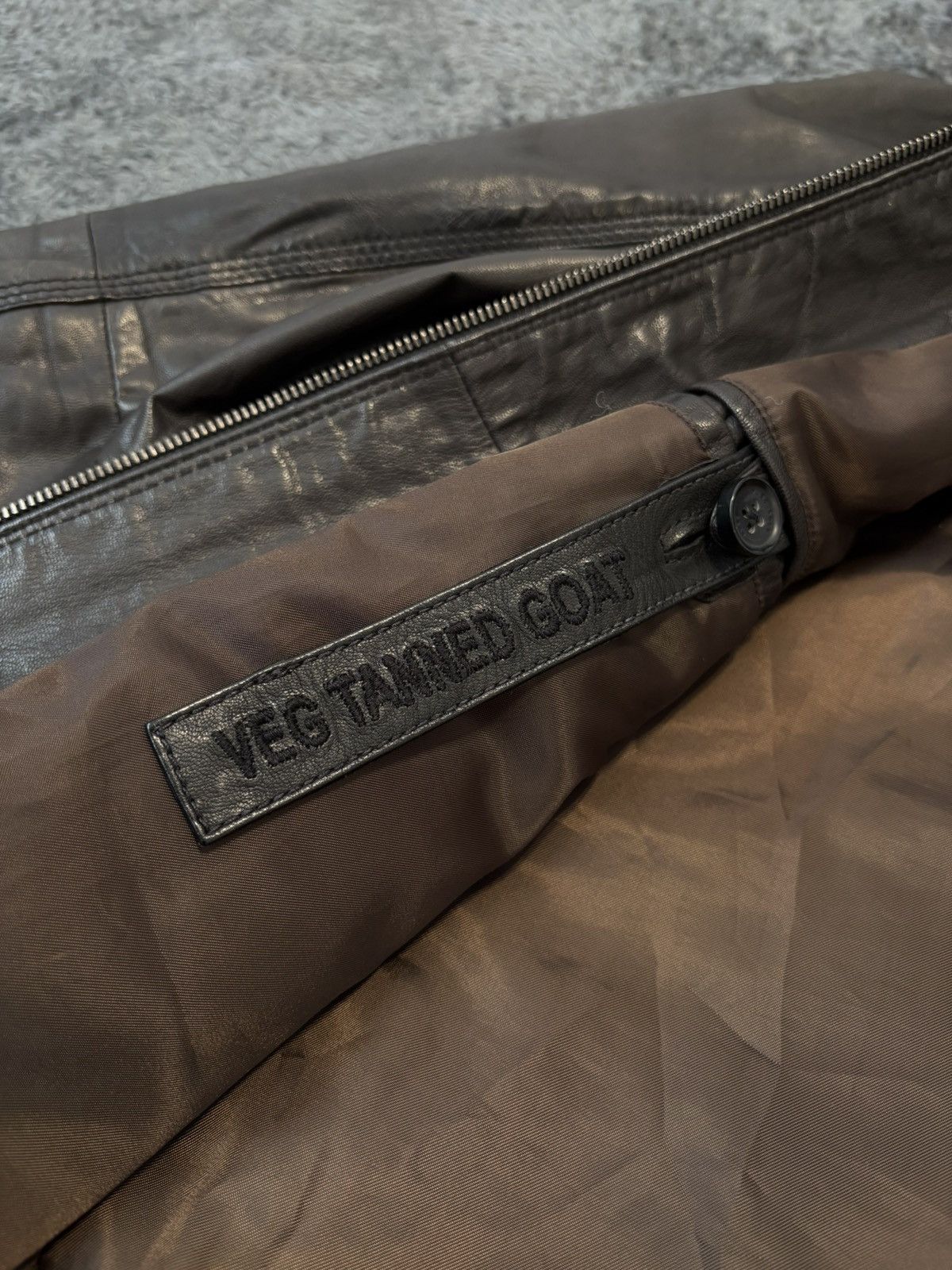 Hugo Boss Hugo Boss Luxury Goat Leather Jacket Size US L / EU 52-54 / 3 - 9 Thumbnail