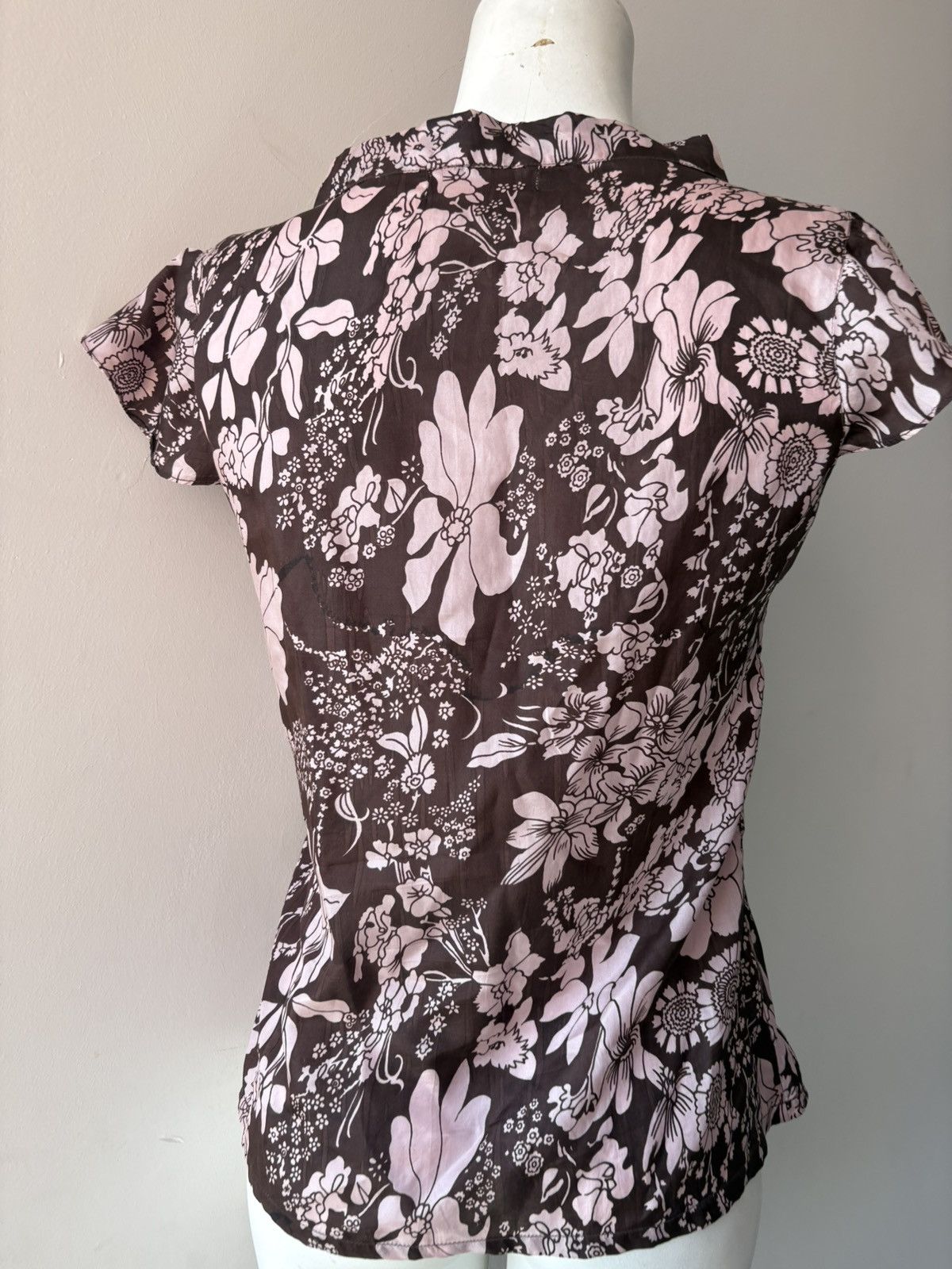 Vintage Silk blouse Size M / US 6-8 / IT 42-44 - 15 Thumbnail