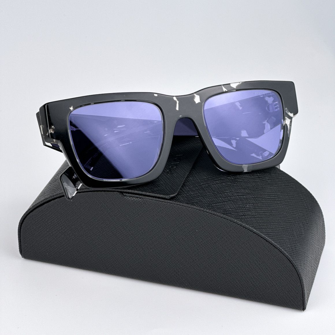 Prada NEW Prada PRA06S 15O50B Square Unisex Sunglasses PR A06S Size ONE SIZE - 2 Thumbnail