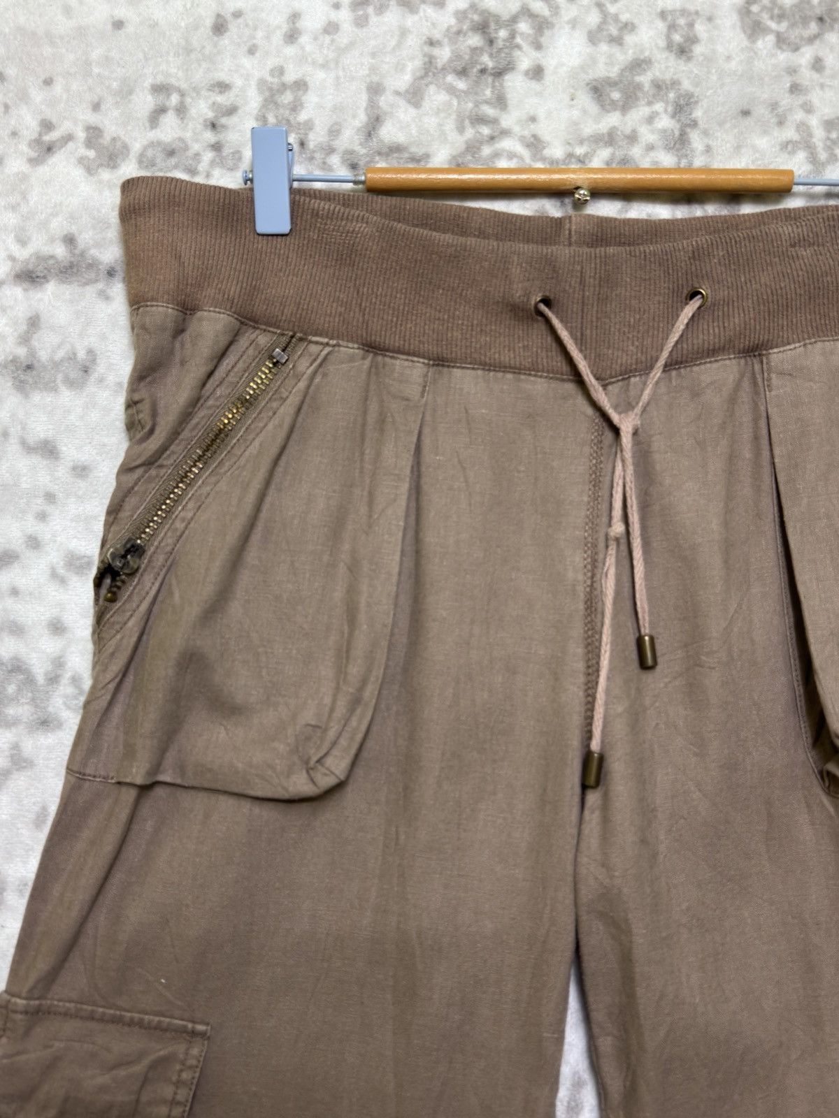 GOA G.O.A Japan Iconic 3D fringe Pocket Flare Distressed pants Size US 34 / EU 50 - 4 Thumbnail