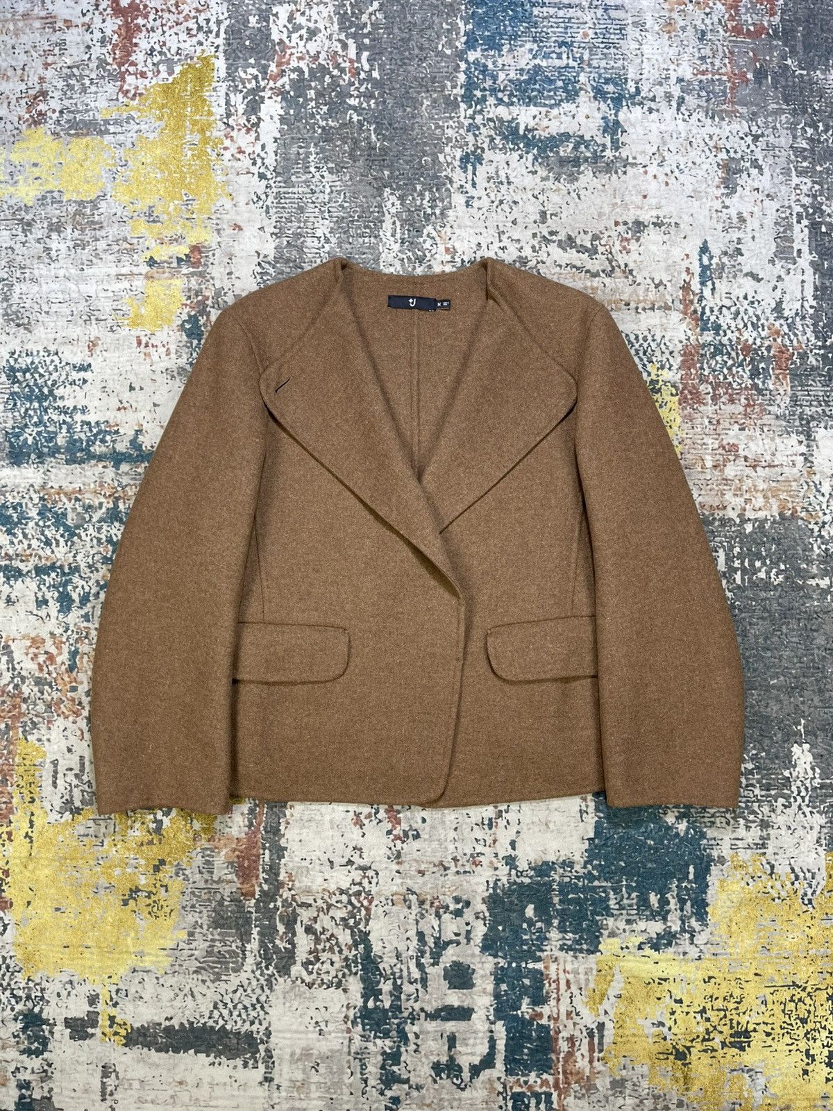 Jil Sander × Uniqlo Jil Sander x Uniqlo Double Face Collarless Jacket Size M / US 6-8 / IT 42-44 - 1 Thumbnail