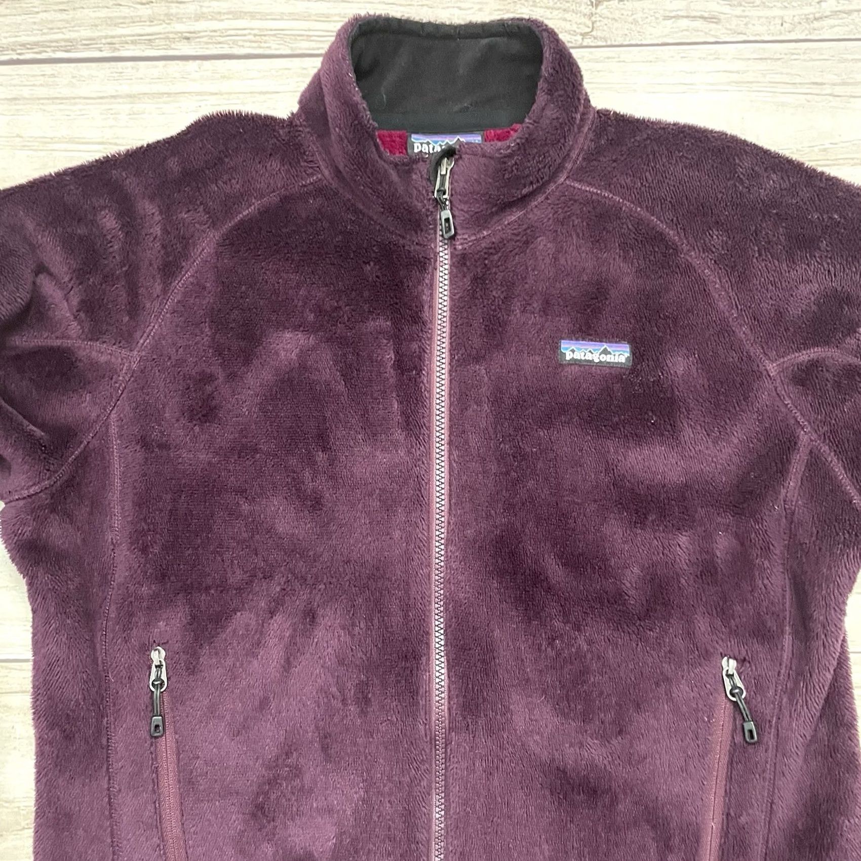 Patagonia Patagonia Jacket Women's L Purple R4 Regulator Fleece Full Zip 36113 Size L / US 10 / IT 46 - 2 Thumbnail