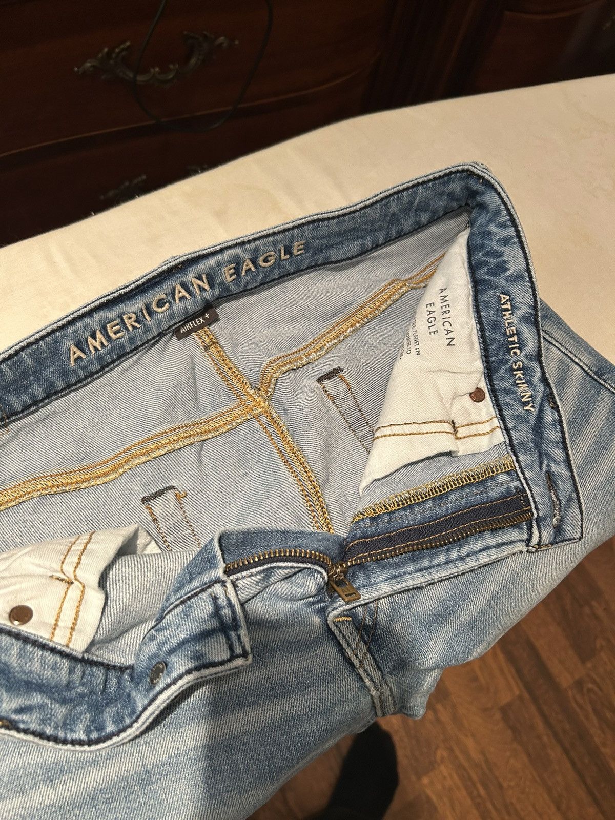 American Eagle Outfitters American Eagle Jeans Athletic Skinny size 31x30 Size US 31 - 3 Thumbnail