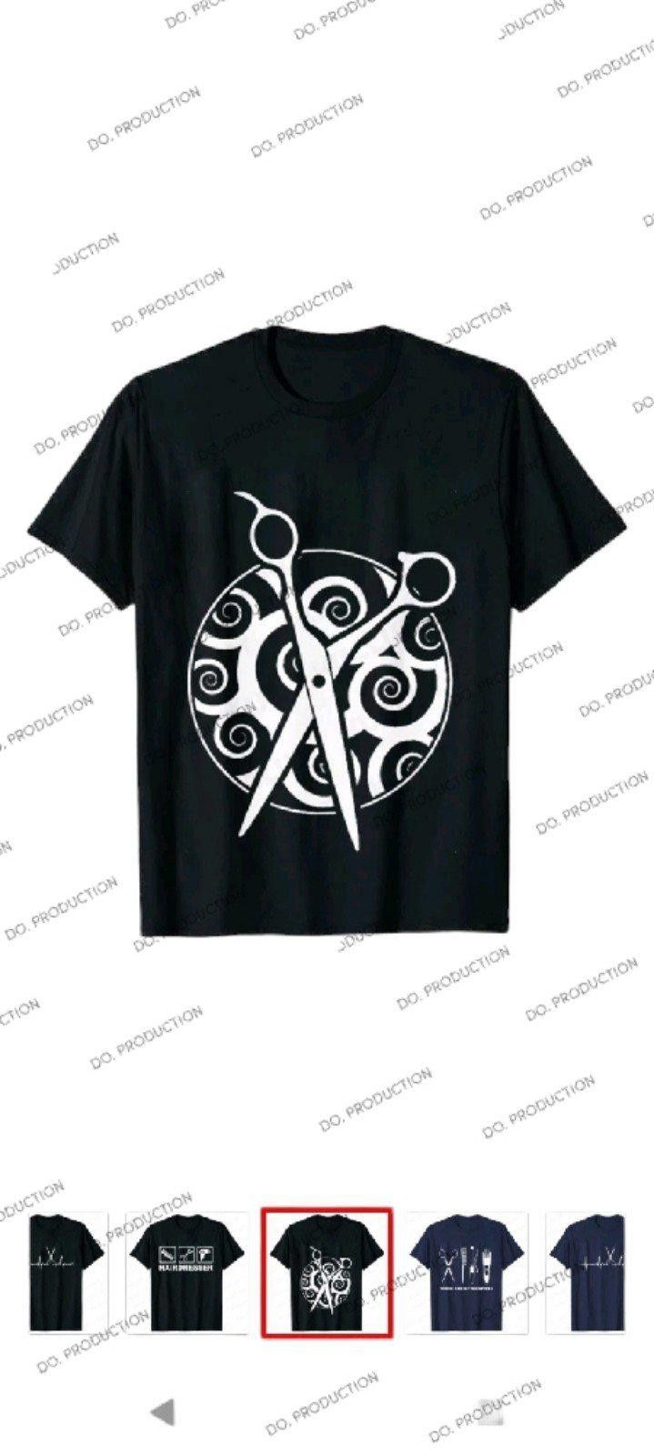 Designer Barber shop Tshirts XL Rare collection Size US XL / EU 56 / 4 - 2 Thumbnail