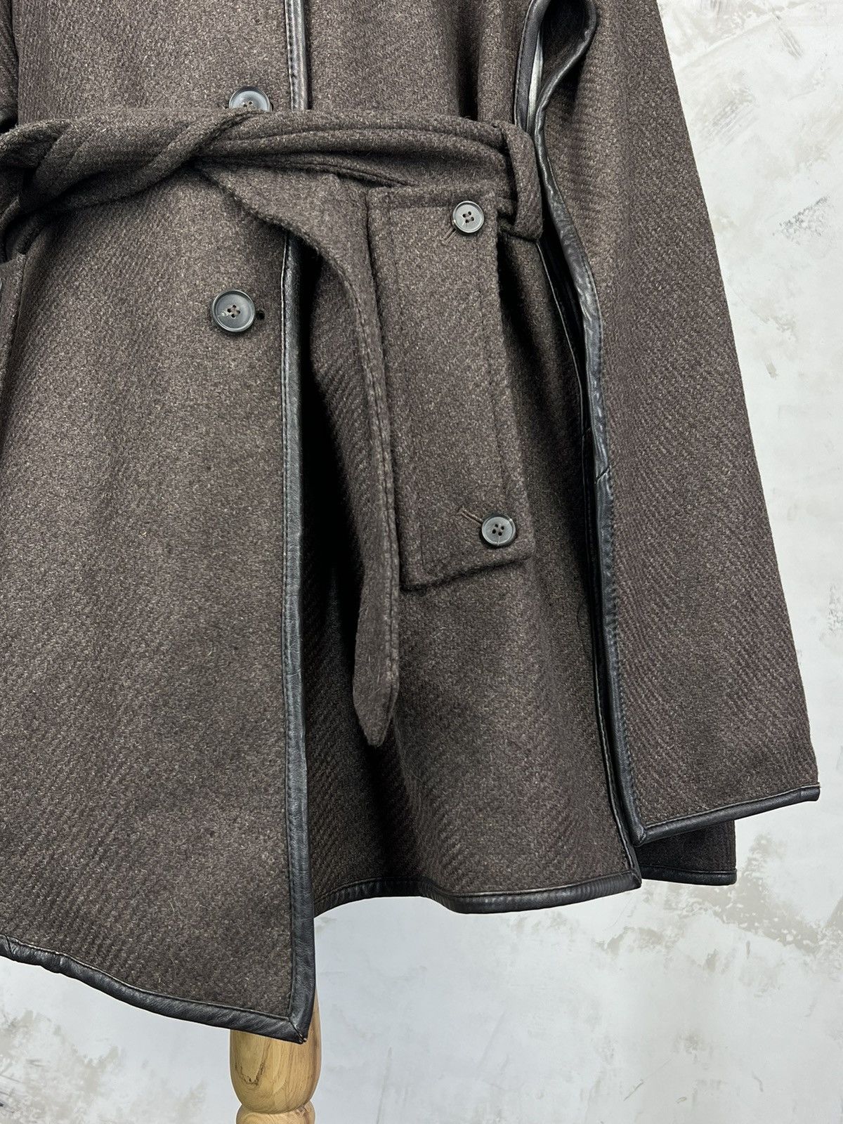 Allsaints Vintage Allsaints Poncho Jacket Size M - L US 10 Size L / US 10 / IT 46 - 6 Thumbnail