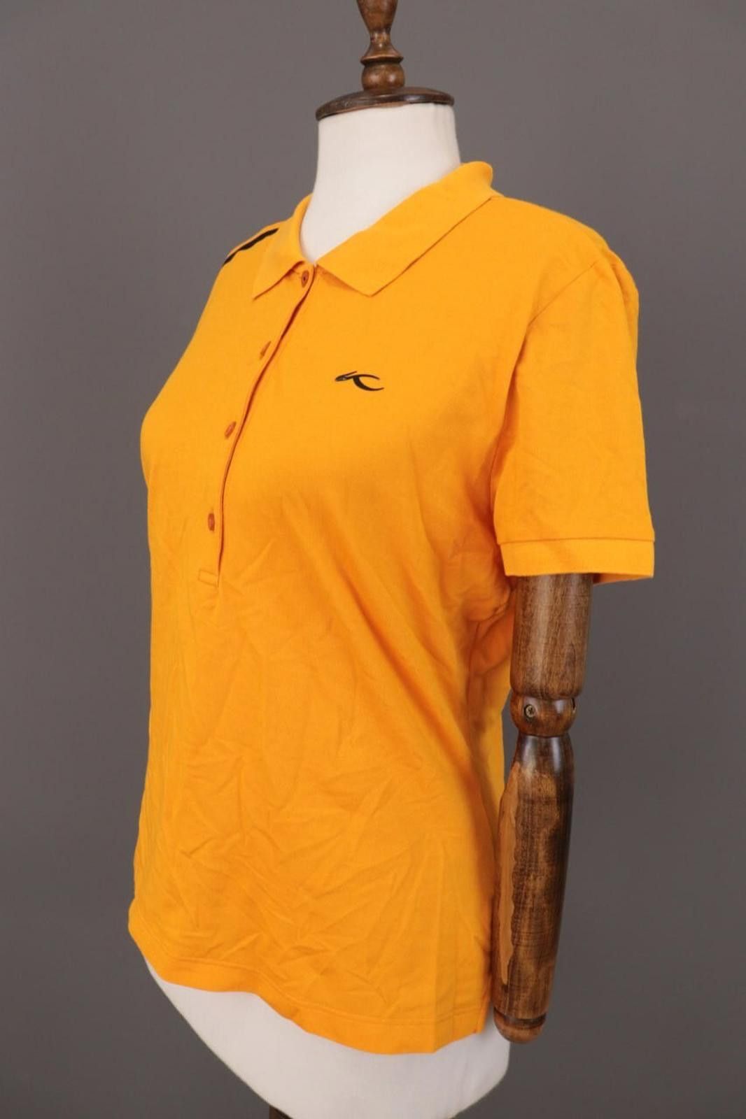 KJUS KJUS Systems Orange Short Sleeve Polo Shirt Size 42 / XL Size XL / US 12-14 / IT 48-50 - 8 Thumbnail