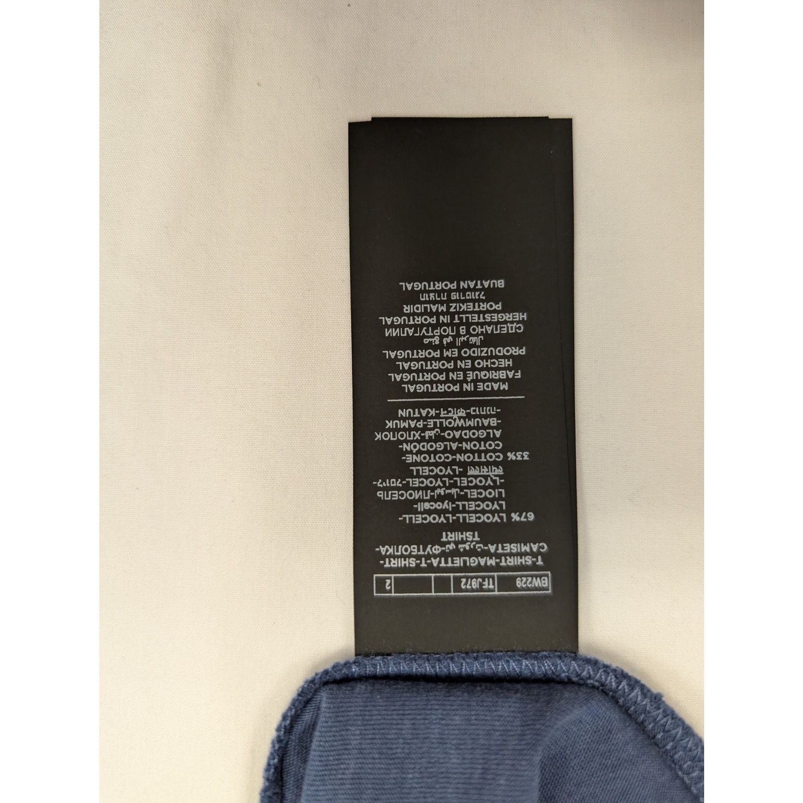 Tom Ford o1rshd1 Cut And Sewn Crewneck Sweatshirt in Blue Size US XXL / EU 58 / 5 - 14 Thumbnail