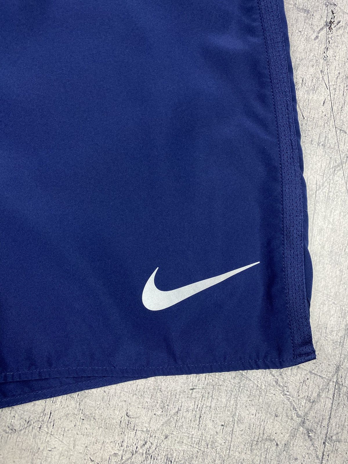 Nike Nike Dri-Fit Running Shorts Blue Athletic Gym Training Size US 32 / EU 48 - 6 Thumbnail