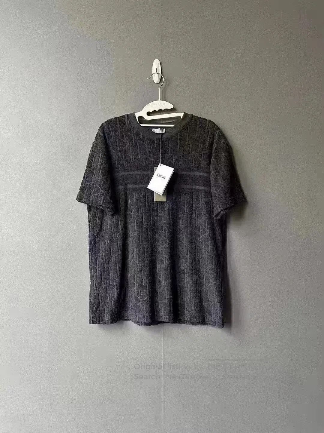 Dior Dior Dark Blue Towel Printed Short Sleeve. Size US XS / EU 42 / 0 - 1 Thumbnail