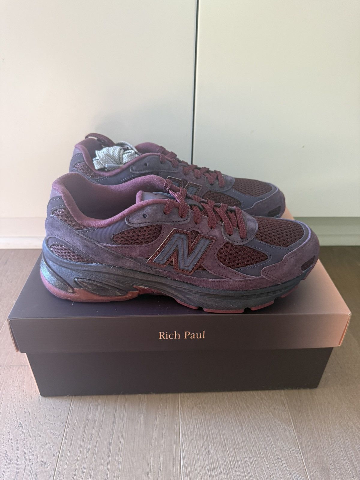 New Balance Rich Paul x New Balance 2010 Plum Brown Size 8.5 Size US 8.5 / EU 41-42 - 5 Thumbnail
