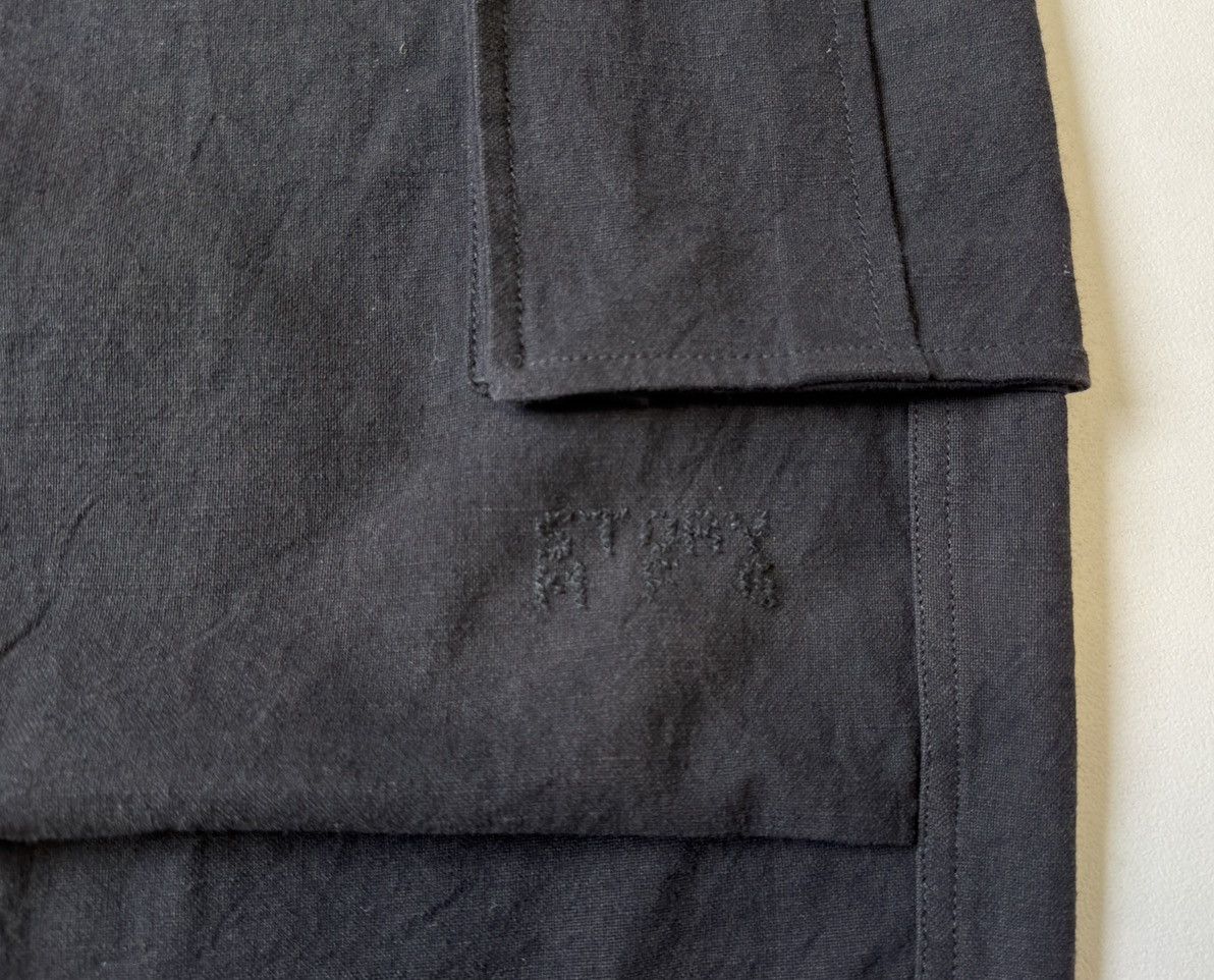 Story Mfg. Black Wide Leg ‘Paco’ Cargo Pants Size US 36 / EU 52 - 8 Thumbnail