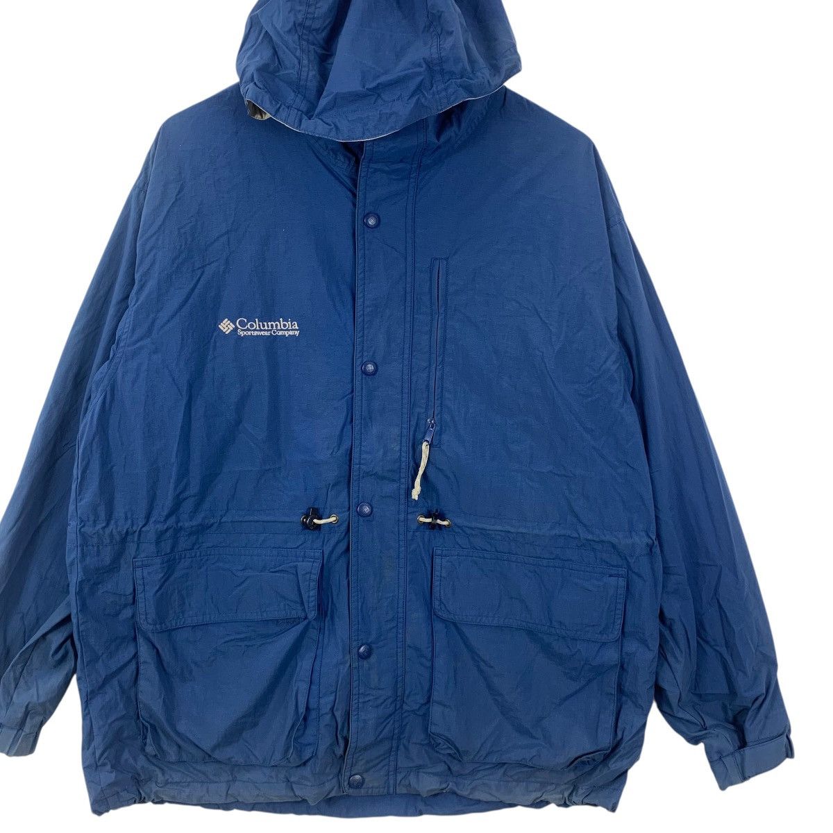 Columbia Vintage COLUMBIA SPORTSWEAR COMPANY Blue Jacket Hoodie Size US S / EU 44-46 / 1 - 4 Thumbnail