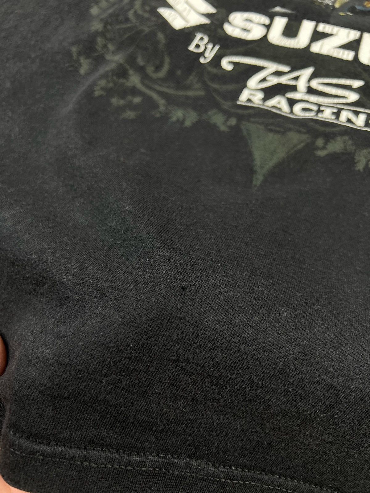 Japanese Brand Suzuki Moto Racing vintage t shirt gothic tribal Size US XL / EU 56 / 4 - 6 Thumbnail